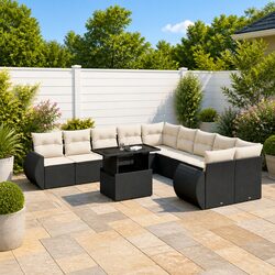 Versatile 11 Piece Sofa Set for Any Outdoor Setup