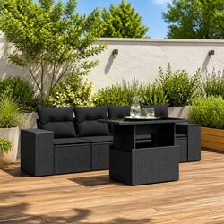 Practical 5 Piece Garden Sofa Set for Your Outdoor Needs