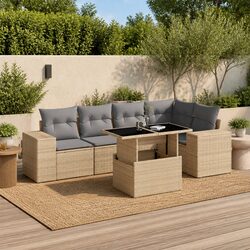 Versatile 6 Piece Sofa Set for Any Outdoor Space