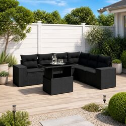 Ideal 7 Piece Garden Sofa Set for Outdoor Spaces