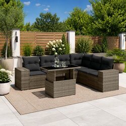 Versatile 7 Piece Sofa Set for Your Outdoor Needs