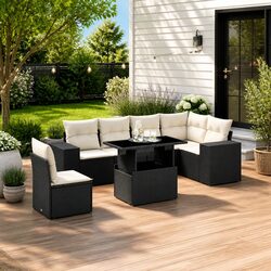 Versatile 7 Piece Garden Sofa for Any Outdoor Space