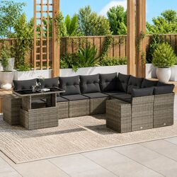 Versatile 10 Piece Garden Sofa Set for Any Outdoor Space