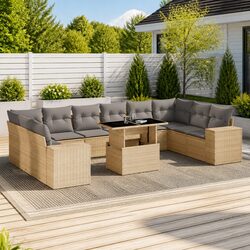 Versatile 11-Piece Sofa Set for Outdoor Living
