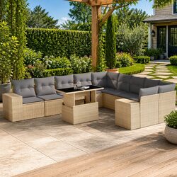 Versatile 11-Piece Outdoor Sofa Set for Any Gathering