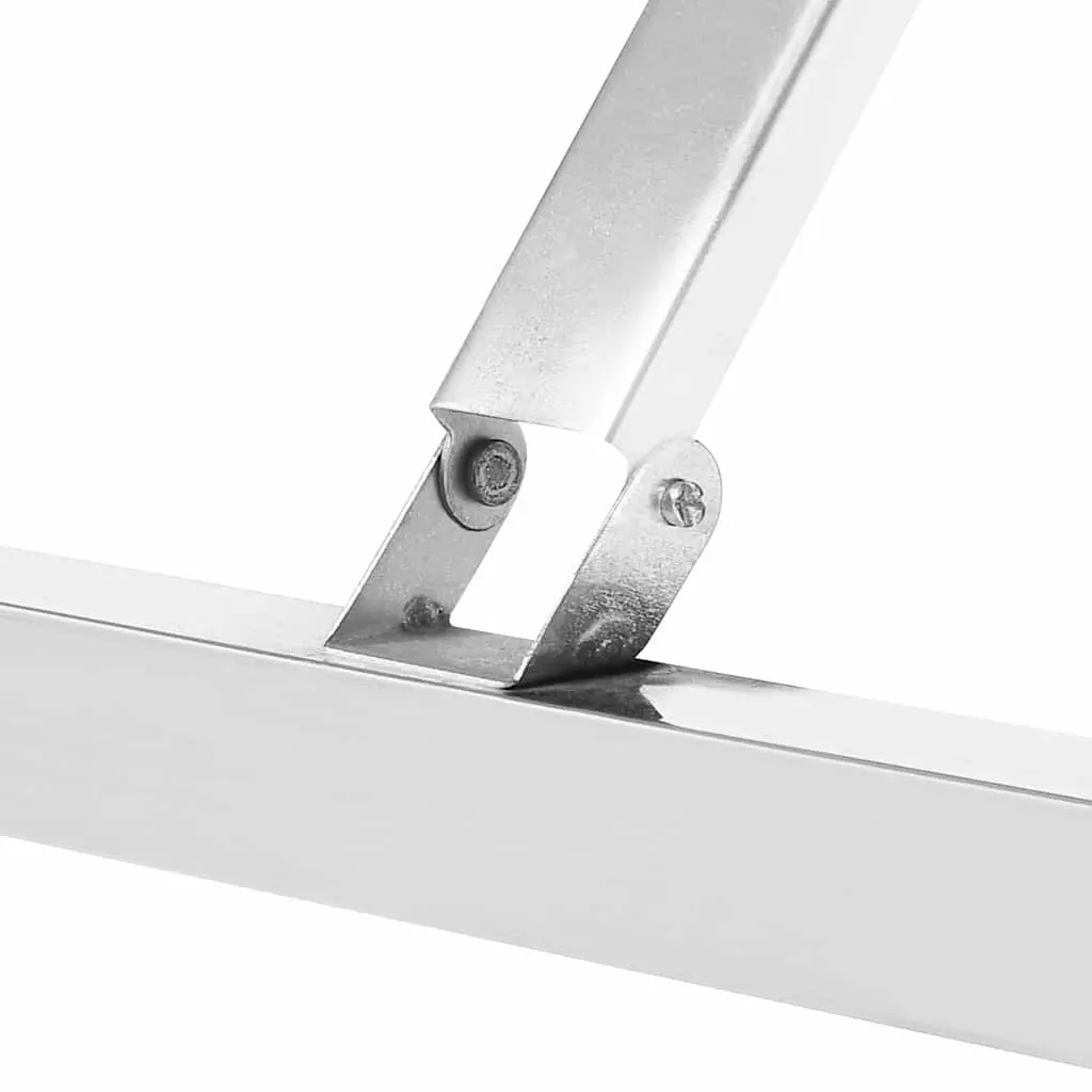 Folding Work Table Stainless Steel 100x60x80cm Commercial Kitchen Prep Workbench