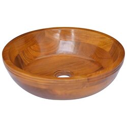 Ideal Solid Teak Wood Sink for Your Bathroom Space