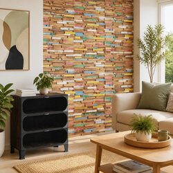 Versatile Teak Wood Cladding Panels for Home Use – 10 pcs