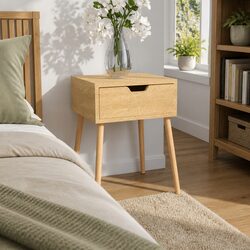 Practical Nightstand for Bedroom or Living Room Use