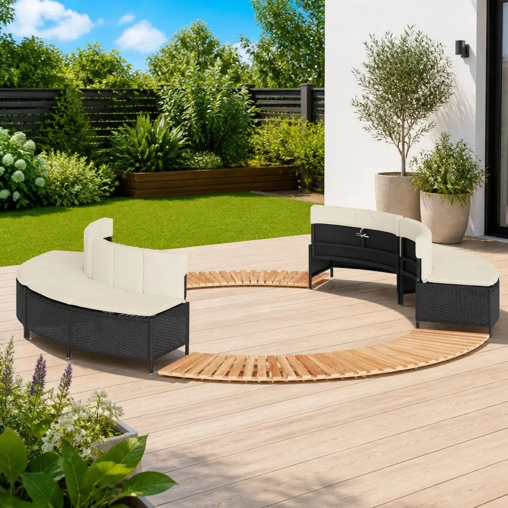 Hot Tub Surround for Safe Access at Home