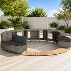 Functional Hot Tub Surround for Your Garden Space