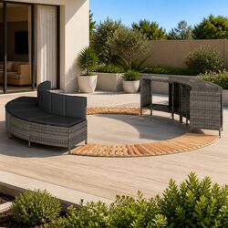 Practical Hot Tub Surround with Storage for Your Garden