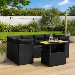 Practical 7 Piece Garden Sofa Set for Any Outdoor Setting