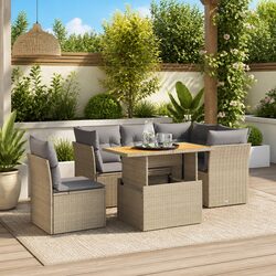 Versatile 5 Piece Garden Sofa Set for Patios and Backyards