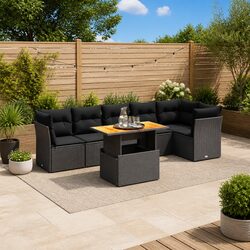 Practical 7 Piece Outdoor Sofa Set for Any Space