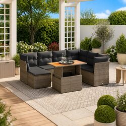 8-Piece Garden Sofa Set for Outdoor Gatherings
