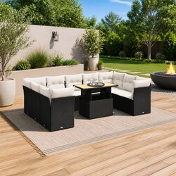 Versatile 10-Piece Sofa Set for Your Outdoor Living