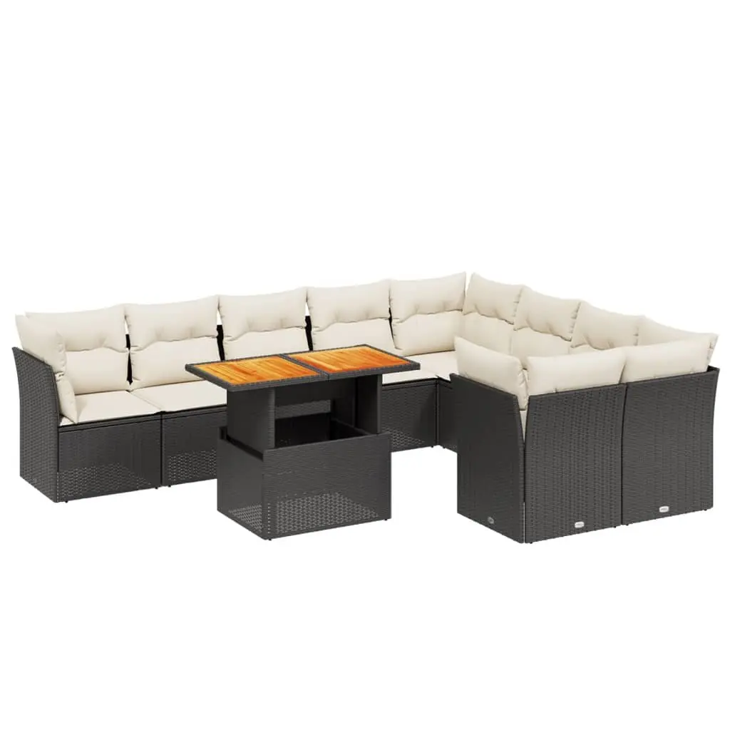 10 Piece Outdoor Sofa Set for Relaxation