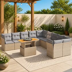 Practical 11-Piece Outdoor Furniture for Your Space
