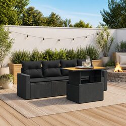 Versatile 5 Piece Outdoor Sofa Set for Relaxation