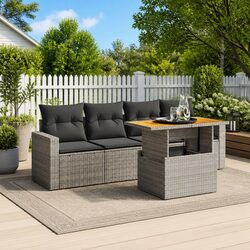 Practical 5 Piece Garden Sofa Set for Any Outdoor Area