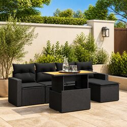 Practical 6 Piece Sofa Set for Your Patio