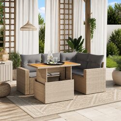 Practical 5-Piece Garden Sofa Set for Any Outdoor Space