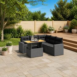 6 Piece Outdoor Sofa Set for Versatile Living Spaces