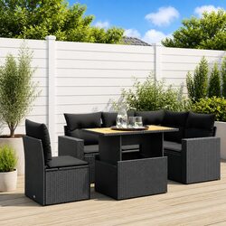Practical 6-Piece Garden Sofa Set for Your Outdoor Area
