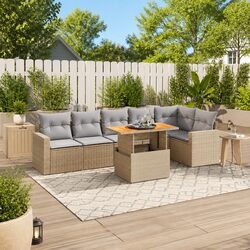 Versatile 7-Piece Garden Sofa Set for Any Outdoor Space