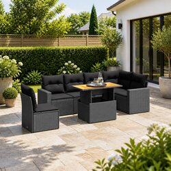Practical 7 Piece Outdoor Sofa Set for Your Home