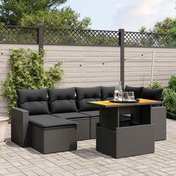 Functional 7 Piece Garden Sofa Set for Your Patio