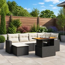 Practical 7 Piece Outdoor Sofa Set for Your Patio