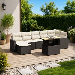 Versatile 8-Piece Outdoor Sofa Set for Any Patio
