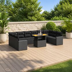 Versatile 11 Piece Garden Sofa Set for Any Outdoor Setting