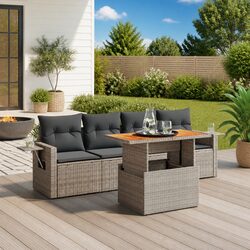 Practical Uses of a 5 Piece Garden Sofa Set with Cushions