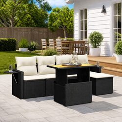 Practical 6-Piece Garden Sofa Set for Any Outdoor Setting