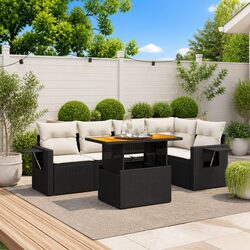 Versatile 6 Piece Garden Sofa Set for Various Spaces