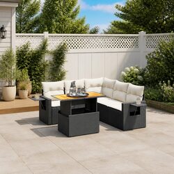 Practical Uses of a 6 Piece Garden Sofa Set - Black