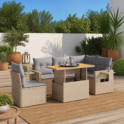 Practical 6-Piece Sofa Set for Any Outdoor Occasion