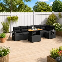 Practical 7 Piece Garden Sofa Set for Any Outdoor Space