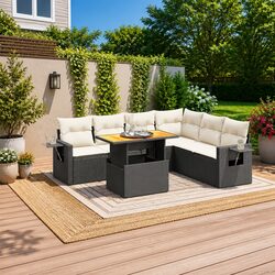 Practical Garden Sofa Set for Relaxing Outdoor Gatherings