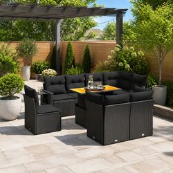 Practical 9 Piece Garden Sofa Set for Any Home
