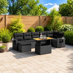 Versatile 8 Piece Outdoor Sofa Set for Various Settings