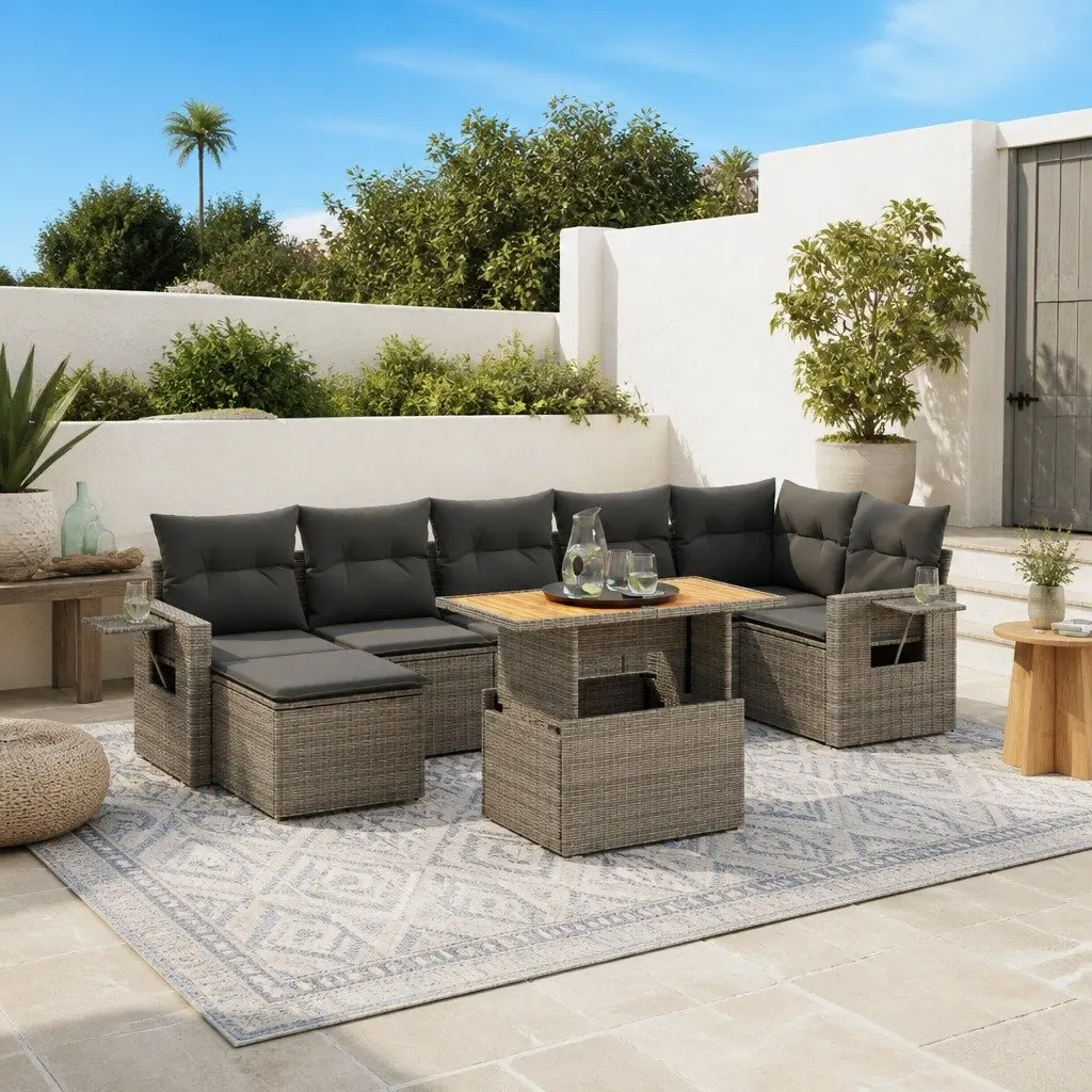 Garden Sofa Set for Patios and Backyards