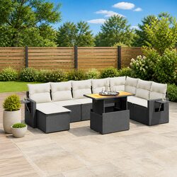 Practical 9-Piece Garden Sofa Set for Every Outdoor Space