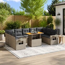 Versatile 10 Piece Outdoor Sofa Set for Every Occasion