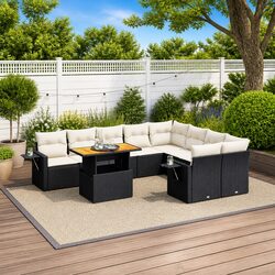 Versatile 10 Piece Outdoor Sofa Set for Your Patio