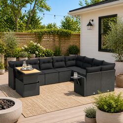 Versatile 10 Piece Garden Sofa Set for Your Home