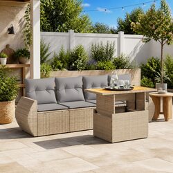 Practical 5 Piece Garden Sofa Set for Any Outdoor Space